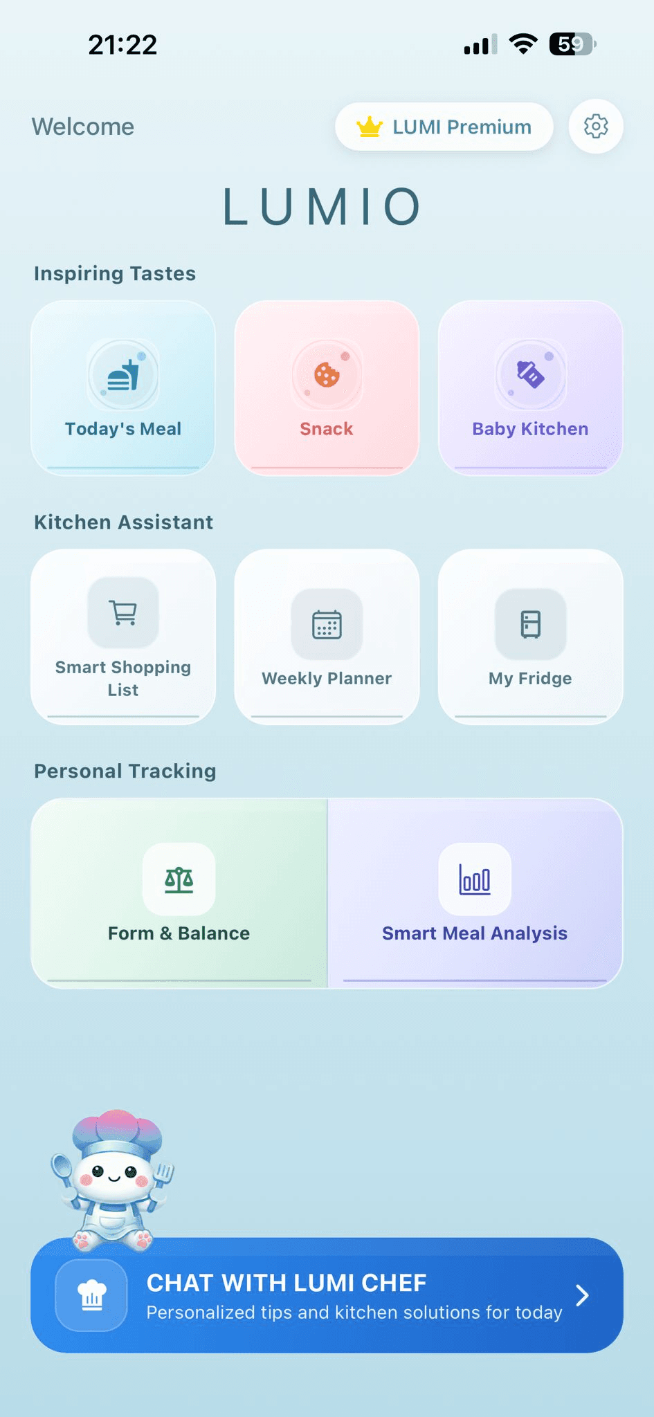 Lumio app screenshot