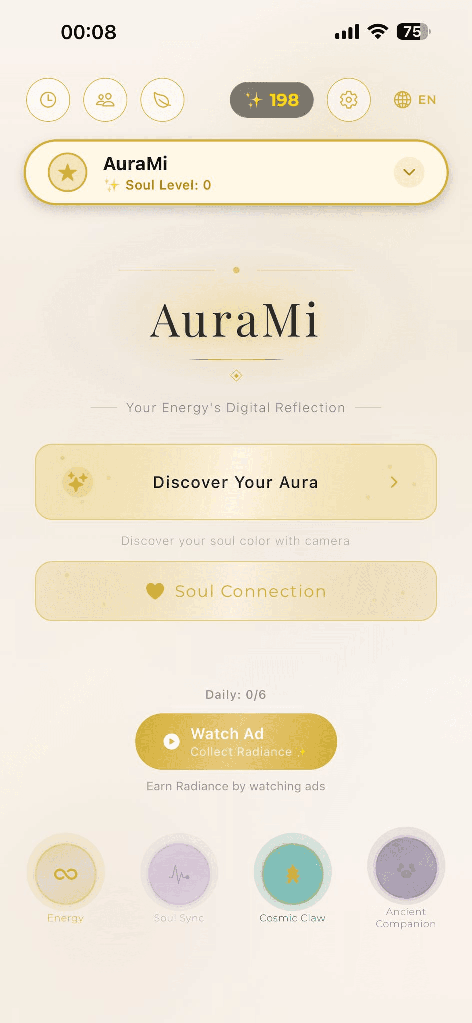 AuraMi app screenshot